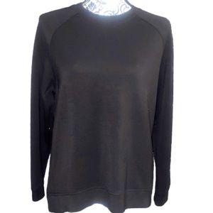 Megaschoni Women’s Black Size Small Pullover Crewneck Sweater